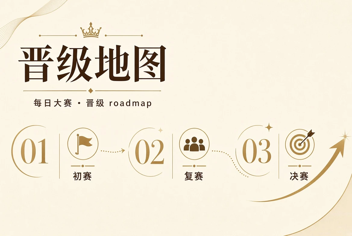 赛程路线主题视觉